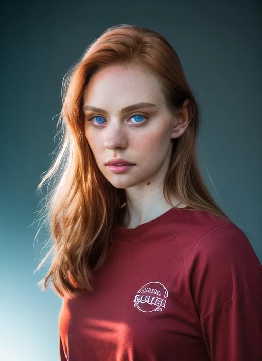 portrait of skswoman, :q , wearing casual wear , with copper Choppy layers, epic (photo, studio lighting, hard light, sony a7, 50 mm, matte skin, pores, colors, hyperdetailed, hyperrealistic), <lyco:Deborah Ann WollV2:1.2>