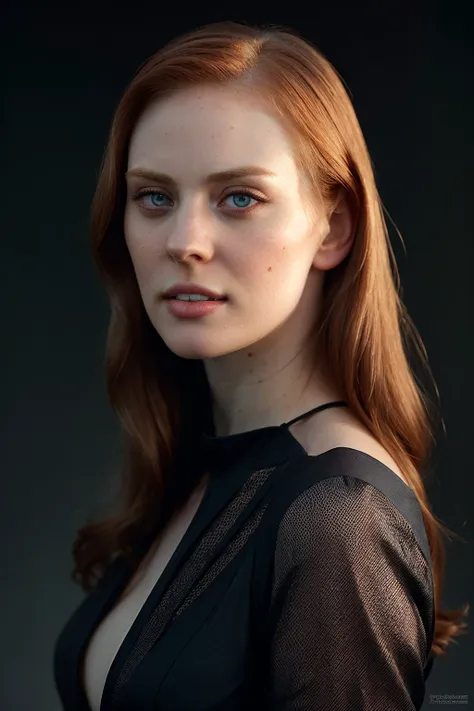 a skswoman, masterpiece, best quality, photorealistic, Realistic,redshift style, a real perfect female body of a woman, perfect face, intricate, elegant, highly detailed,  by Tom Bagshaw and Seb McKinnon, 150mm portrait, photography, epic cinematic, octane render , denoise, photograph with a Hasselblad H3DII, extremely detailed, <lora:Deborah Ann WollV7:1>,Deborah Ann Woll