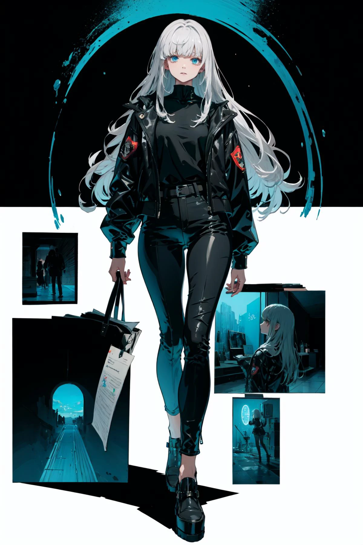 (best art,:1.3),
silver theme,black theme,white theme,blue theme,long hair ultra high res, masterpiece, best quality, <lora:GGST_Artwork:0.8>