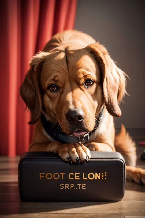 a dog