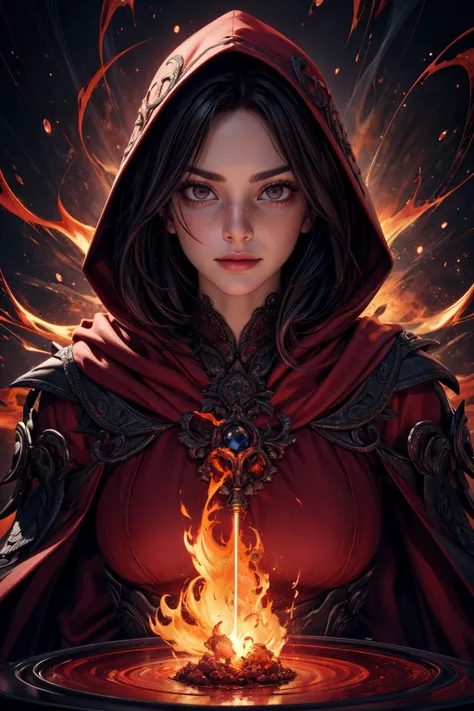 (realistic:1.3), finely detailed, (masterpiece:1.2), (photorealistic:1.2), (best quality), (intricate details), <lora:3DMM_V12:0.6>, <lora:add_detail:1>, <lora:stylesqueeze_v1b:0.5>,
1 girl, adult german woman, freckles, dark brown eyes, black messy hair,
(style-swirlmagic:0.9), portrait, looking at viewer, solo, (full body:0.6), detailed background, detailed face, eyes ablaze with dark power, black hair, evil hemomancer, red robes, cape, hood, dynamic movement, piercing stare, crimson blood floating in the air, blood sacrifice, glowing energized blood vessels, sacrificial altar, in background, magical crimson aura, dim light, cinematic atmosphere,
torino aqua, <lora:torinoAquaStyleLora_offset:0.4>,