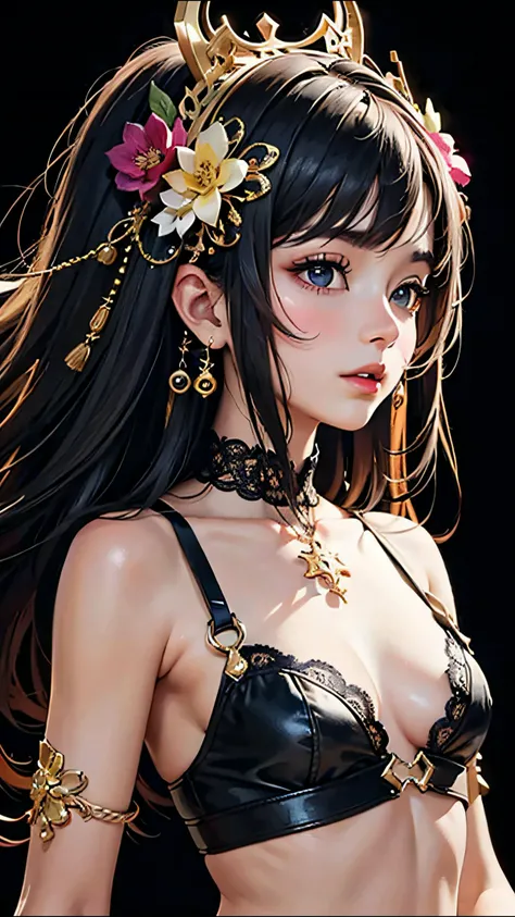 (masterpiece, top quality, best quality, official art, beautiful and aesthetic:1.2), (1girl), extreme detailed,(fractal art:1.3),colorful,highest detailed
