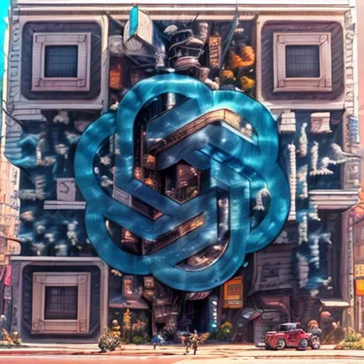 ((masterpiece)),((best quality)),(official art, extremely detailed CG unity 8k wallpaper),(highly detailed),((absurdres)),macro lens,(8k resolution)illustration world asian inspired art with a (city and many object),cartoon style,in the style of playfully intricate,abstractions,(colorful),an energetic and chaotic style,modern futuristic,<lora:Dreampunk:0.7>,<lora:add_detail:1>,<lora:epi_noiseoffset2:1>,<lora:ghibli_style_offset:0.8>,<lora:StackedCityAI:0.5>,(style-rustmagic:0.8),