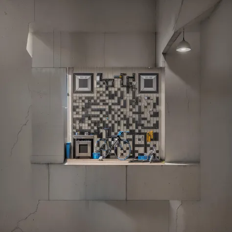 a photo of a concrete wall, brick wall, light grey, clean and bright, great detail, cinematic lighting, high resolution, high contrast, light and color accurate, realistic.
