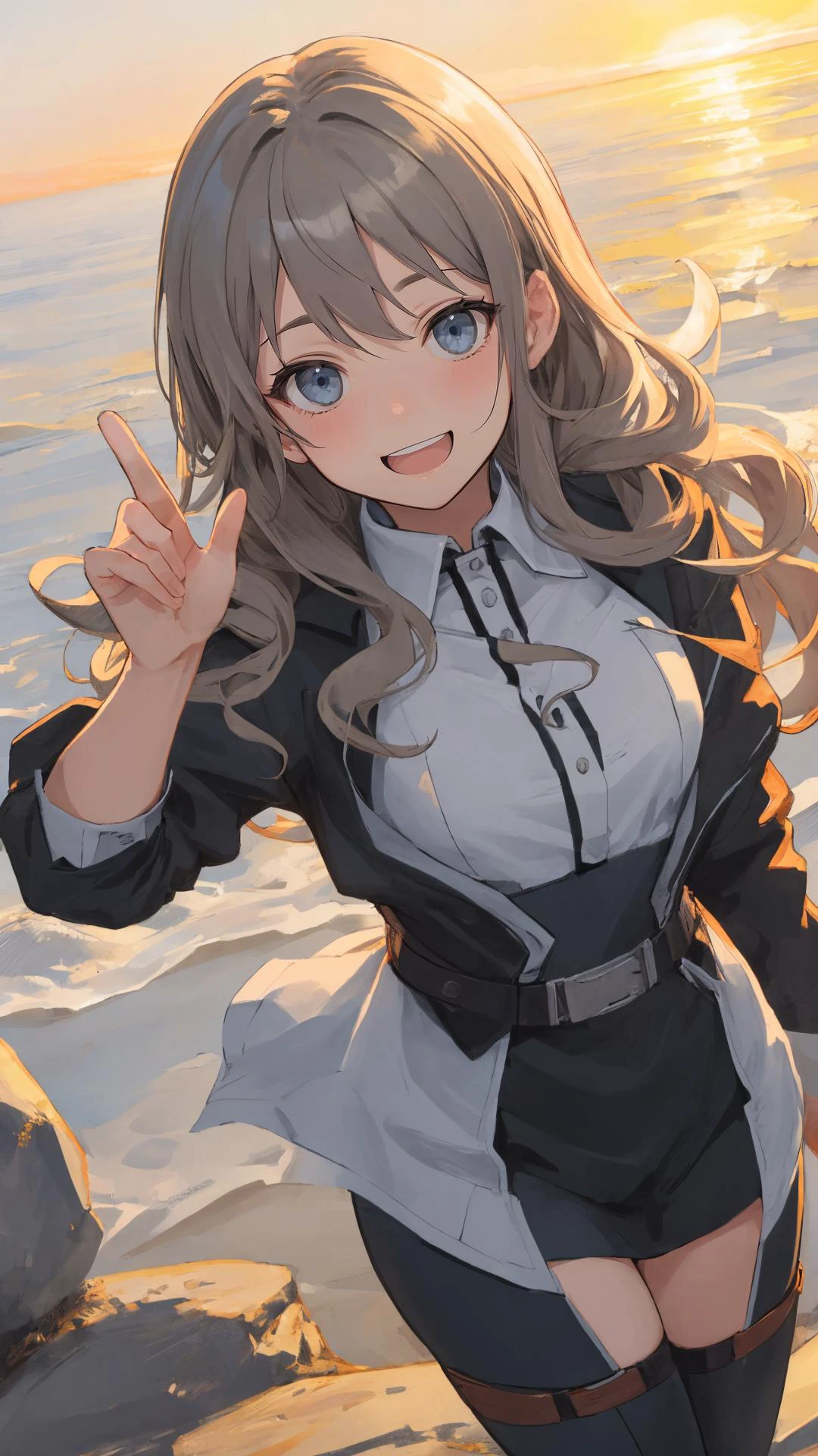 (masterpiece),(best quality),
looking at viewer,
{top view|bottom view|middle view},
{long hair|short hair}, (wavy hair:0.8),
{upper body|cowboy shot},
{indoors|outdoors},
{fantasy|modern|science fiction},
{dawn|night},
{blue eyes|black eyes|grey eyes},
{shy|happy|sad|smile},
