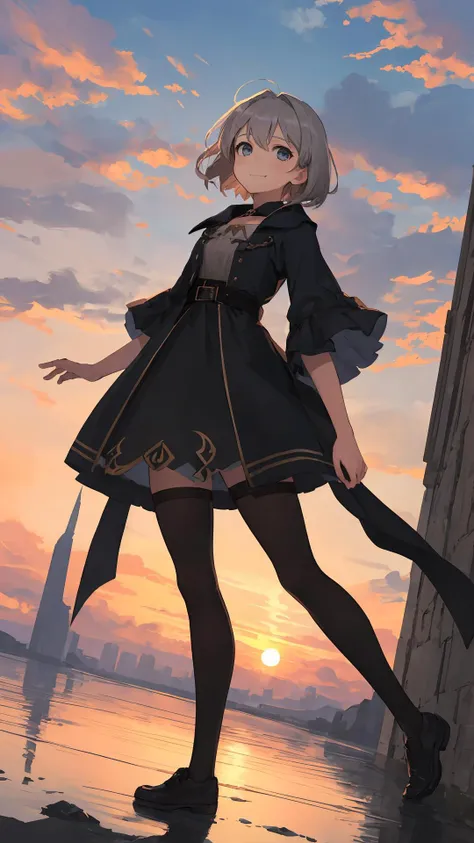 (masterpiece,best quality), on front, 1girl, cloudy sky, dutch angle,
looking at viewer, looking up,
{long hair|short hair}, (wavy hair:0.8),
full body,
outdoors,
{day|dawn|night},
{blue eyes|black eyes|grey eyes},
{fantasy|modern|science fiction},
{shy|happy|sad|smile},