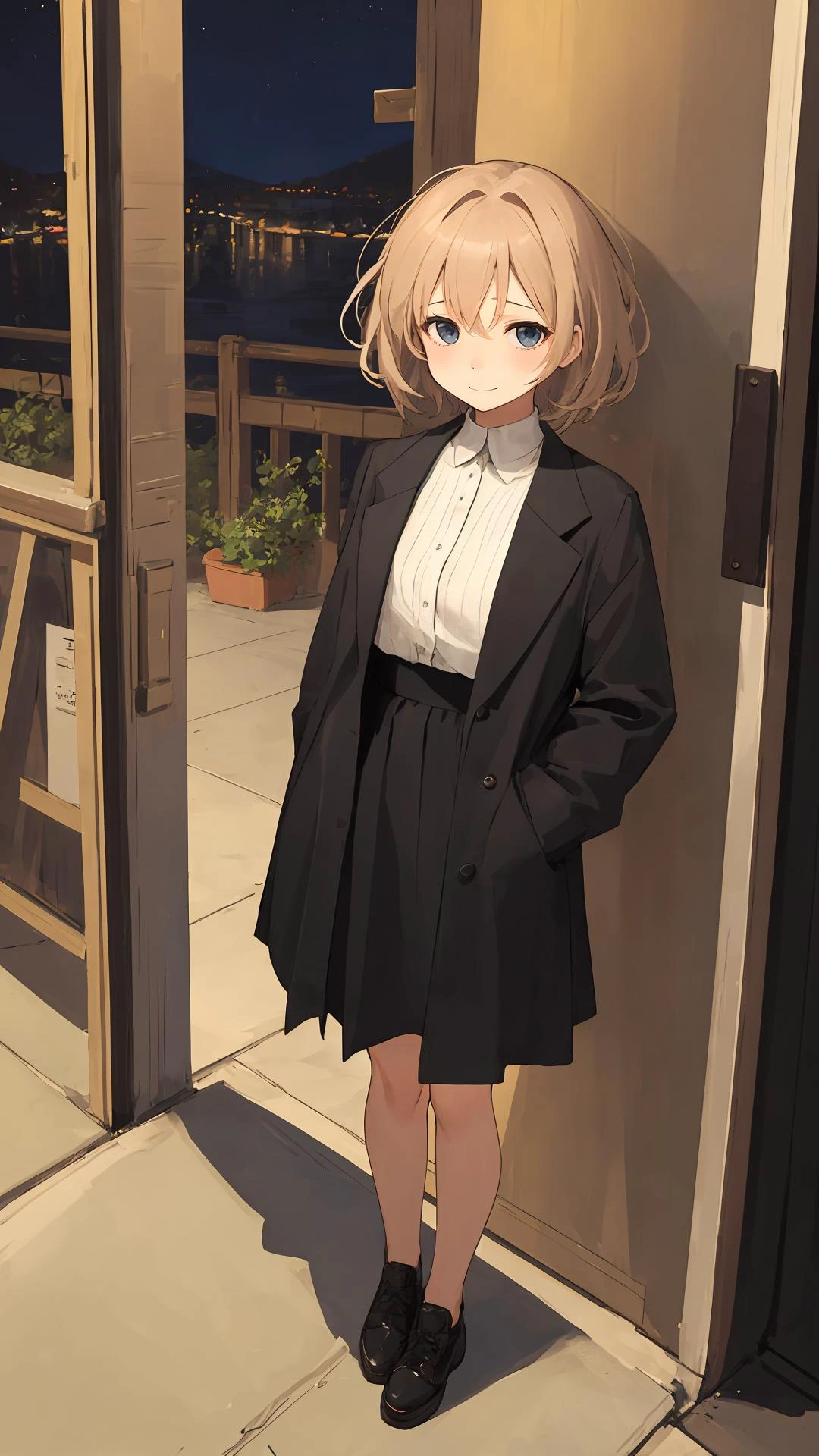 (masterpiece,best quality), on front, 1girl, top view,
looking at viewer, full body, outdoors,
{fantasy|modern|science fiction},
{long hair|short hair}, (wavy hair:0.8),
{dawn|night},
{blue eyes|black eyes|grey eyes},
{shy|happy|sad|smile},