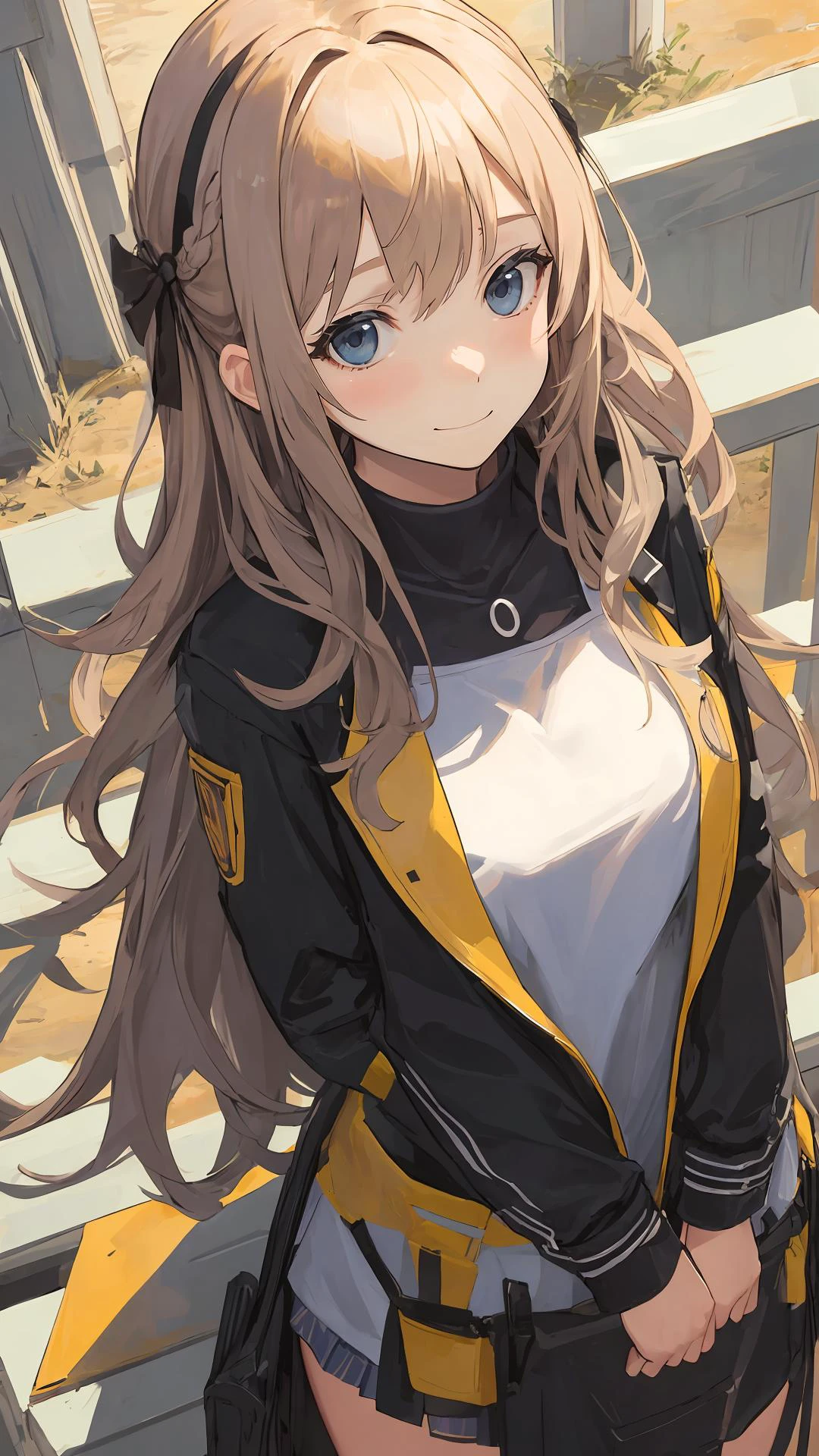(masterpiece,best quality), on front, 1girl, top view,
looking at viewer,
{fantasy|modern|science fiction},
{long hair|short hair}, (wavy hair:0.8),
cowboy shot,
outdoors,
{day|dawn|night},
{blue eyes|black eyes|grey eyes},
{shy|happy|sad|smile},