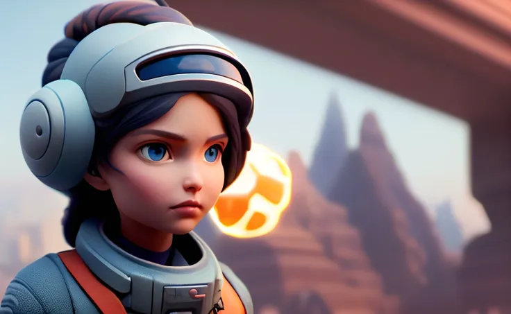 clayitization, character concept of a girl wearing a futuristic grey astronaut suit with orange glowing liquid pipes. coherent face, cute button anime button eyes. vibrant colors, soft lighting, adventurous, atmospheric lighting, 8 k, octane render. by makoto shinkai, stanley artgerm lau, wlop, rossdraws, james jean, andrei riabovitchev, marc simonetti, krenz cushart, sakimichan, d & d trending on artstation, digital art , colorful, intricate details, 3d, 4k, 8k, octane render, Chiaroscuro lighting