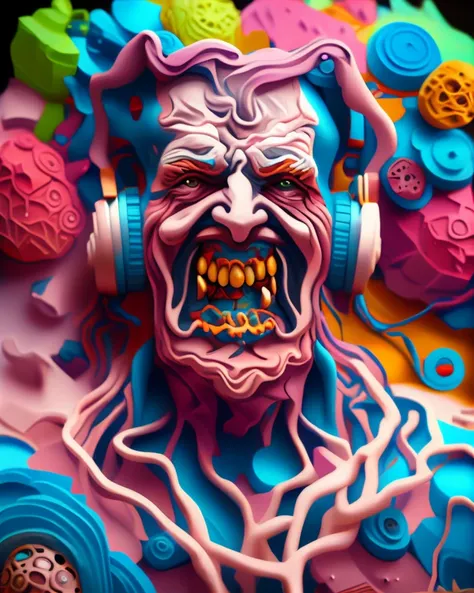 (mdjrny-ppc:0.85), (InkPunk768:0.65), symmetry!! portrait of grotesque ((cyborg-DJ)) (speakers), cosmic horror, Lovecraftian horror, intricate highly detailed, digital painting, Artstation, smooth, sharp focus, art by Artgerm and Alphonse Mucha and Junji Ito, 8K HQ
