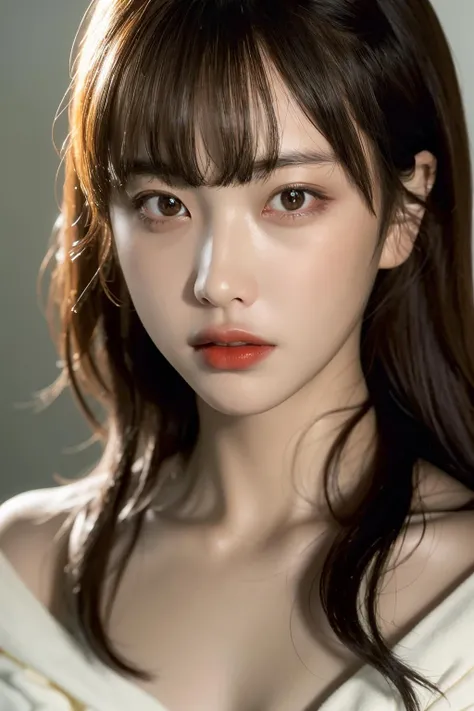 (8k, RAW photos, highest quality, high resolution:1.1), (hyperrealistic:1.4),(realistic, photorealistic:1.3), soft light,realistic face,realistic body,realistic skin,absurdity,masterpiece,(cute:1.8),(slouch:1.8),(from top:1.2),(close-up:1.4),crawling on all fours,POV,( Detailed White Loose T-Shirt:1.2),(Beautiful Nipple Slip:0.9),(Long Hair,Ponytail),(Big:1.2),Cleavage,Detailed Black Eyes,Innocent Eyes,Drooping Eyes,Teary Eyes,Open Lips,Blush,Good Style,Cinema Light,Film Grain,Close Up,Look Viewer,Full Body,Depth of Field, Blurred Background,Eye Focus,Young,85mm Lens, F/ 1.4,Professional Lighting,Portrait,Photon Mapping,Radiosity,Physically Based Rendering,Transparency,Japan Girl,Day,Sunny,Outdoor