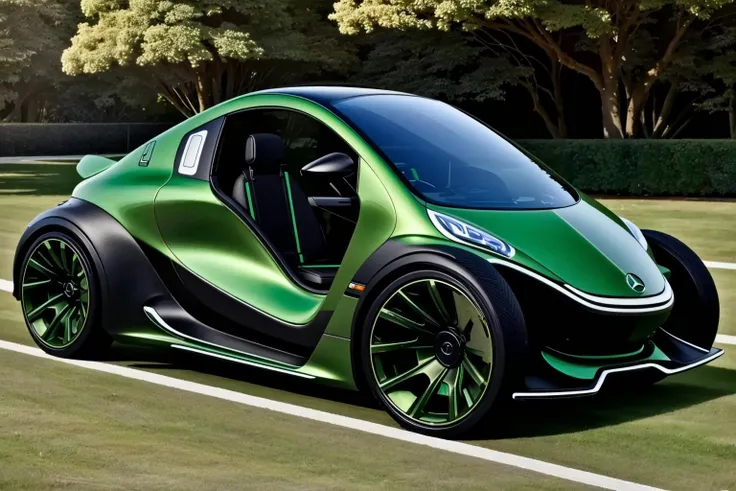 <lora:futkar_v1:1>
masterpiece, highly detailed photorealistic 8k raw photo, best cinematic quality, volumetric lighting and shadows
green background ground vehicle, vehicle focus, wheel, mercedes emblem, minikar
highway background