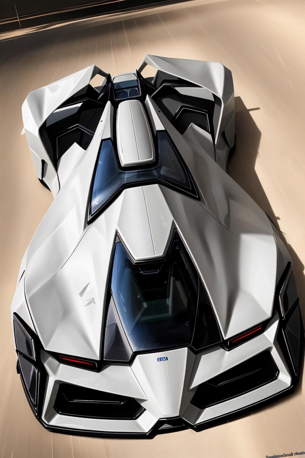 Futuristic SuperCar Generator Concept v1.0