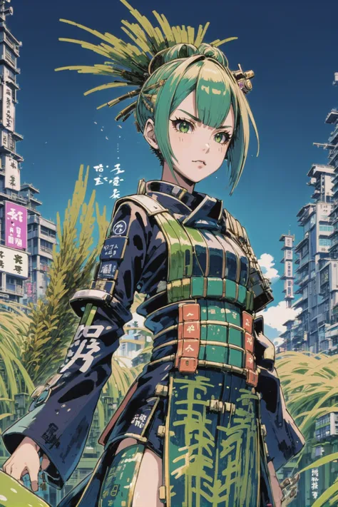 kyotopunk, zukuri, anime style, scifi, Seagrass Bed<lora:EnvyKyotopunkXL01:1><lora:EnvyBetterHiresFixXL01:0:hr=1>