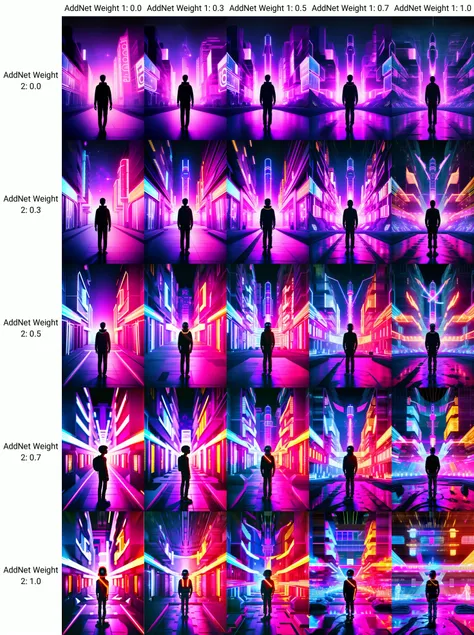 ( cyberspace_background ), a man standing in front of a neon lit building , solo, 1boy, standing, male focus, from behind, english text, night, walking, silhouette,
