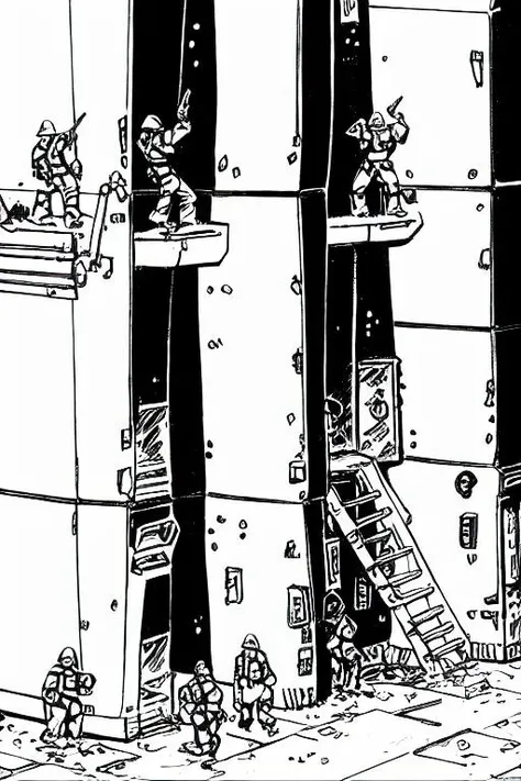 TheMechwarriorRPGArt infantry in a building