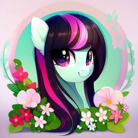 (derpibooru_p_95), pony Octavia, LSD, intricate detail, insoculation, pruning, [funny:3, ]dribbble, Ornate, trending on ArtStation,