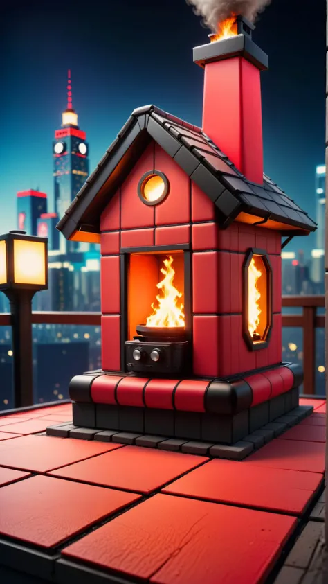 <lora:DeadpoolStyleXL:1>DeadpoolStyle neon metropolis megacity, wood shingles or shake roof,limestone,gypsum board
, chimineas, cove lighting
, 24mm, (analog, cinematic, film grain:1.3), Bokeh DOF, (Masterpiece:1.3) (best quality:1.2) (high quality:1.1)