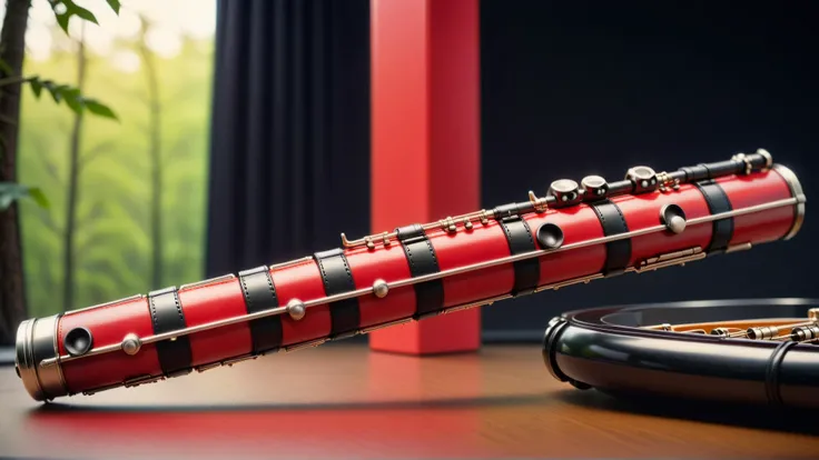 <lora:DeadpoolStyleXL:1>DeadpoolStyle Flute, 24mm, (analog, cinematic, film grain:1.3), Bokeh DOF, (Masterpiece:1.3) (best quality:1.2) (high quality:1.1)