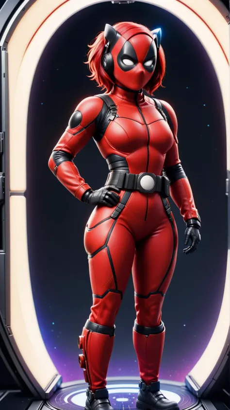 <lora:DeadpoolStyleXL:1>DeadpoolStyle bulky lower body clothing, sonic soundwave nanofiber, space-time ripples print, holographic solar absorbers, tunic length, high waist, pockets,,belt,,side pockets
, 24mm, (analog, cinematic, film grain:1.3), Bokeh DOF, (Masterpiece:1.3) (best quality:1.2) (high quality:1.1)