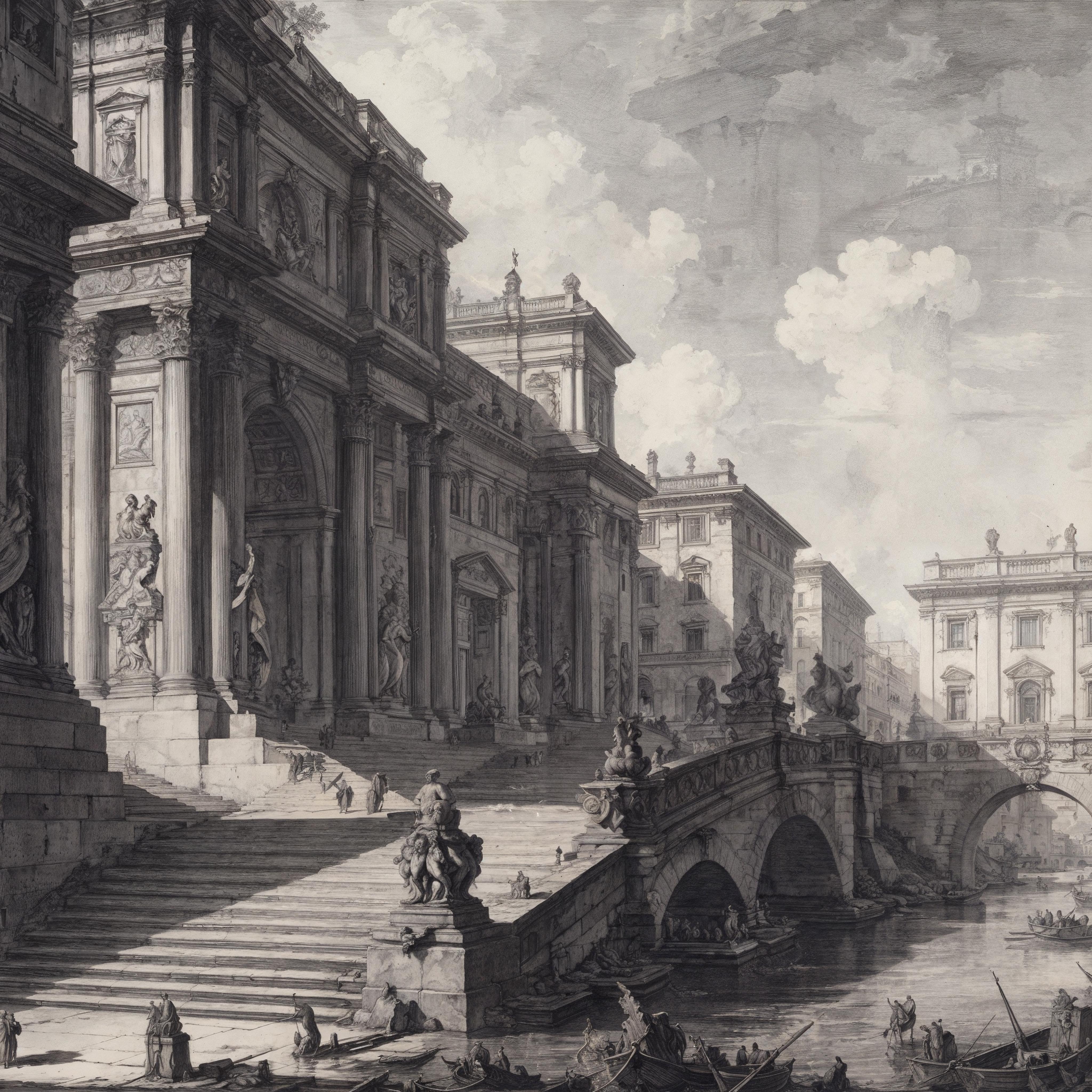 Architectural Fantasy- Piranesi V1 PIRANESI V1