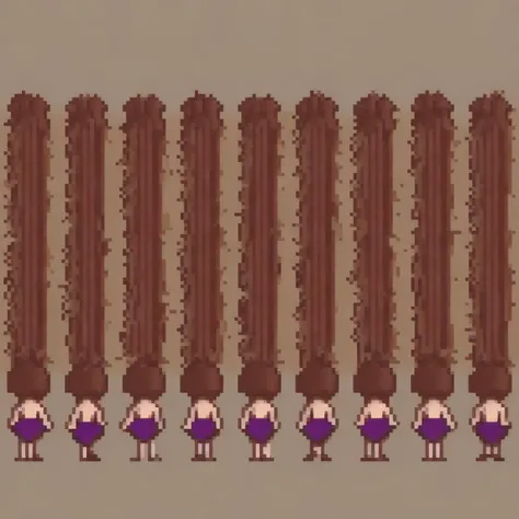 (masterpiece), (highly detailed), PixelartFSS, woman standing in small room, full body, bare arms, bare shoulders, cowboy shot, lingerie, gnarled wood walls background, 1girl, solo, (small breasts), (solo), (belly button), (midriff dress), (multi-color lingerie), (intricate lace designs), (see through lingerie), (transparent lingerie), bright colors, long hair, (black hair), pale skin, full body, small butt, slim, athletic, instagram, perky breasts, goth, relaxed, (purple eyes), ((detailed face)), ((gorgeous eyes)), (detailed pupils), (glowing eyes), beautiful hair accessories, plain background, (white background), solid background