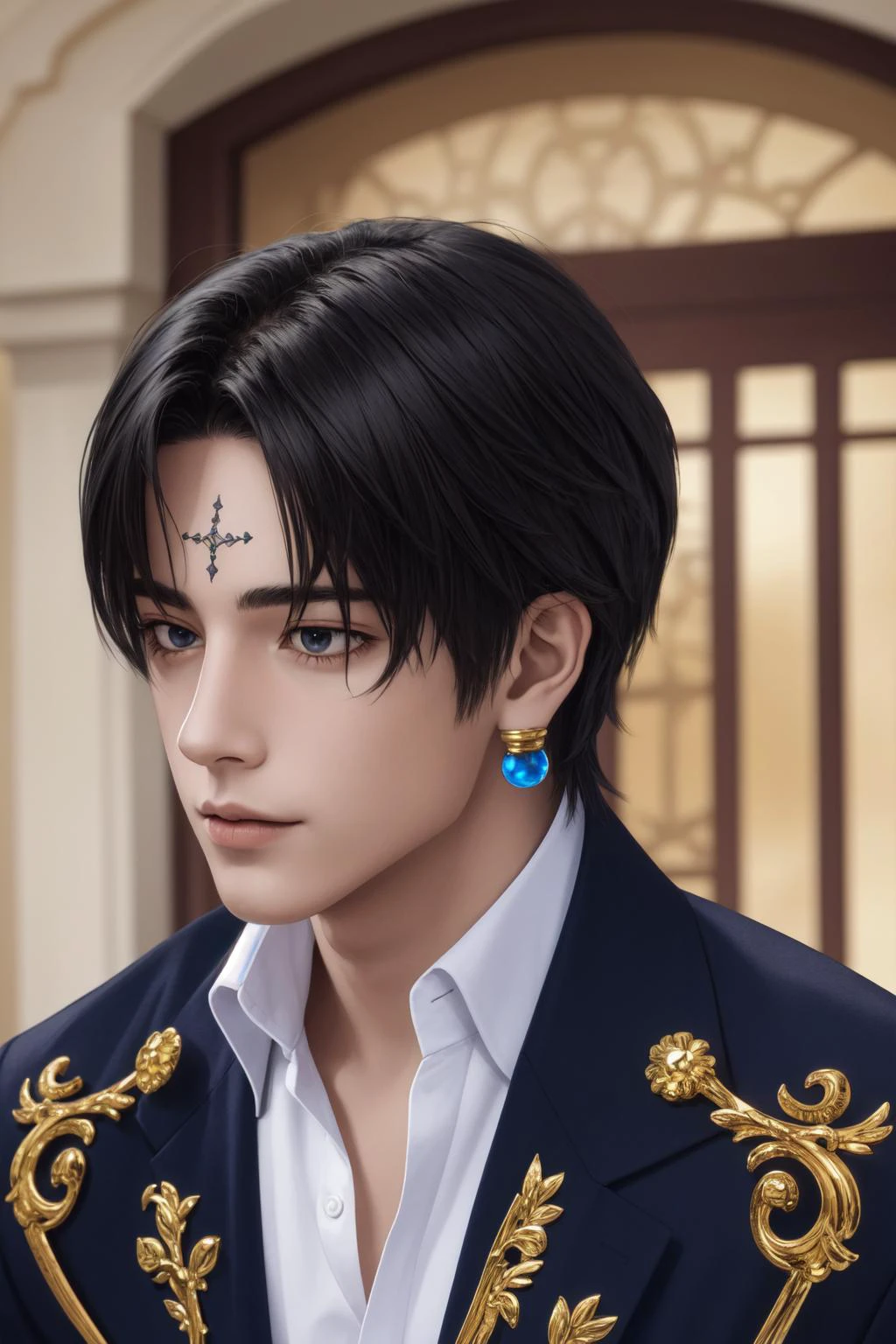 best quality, intricate details,
1boy, <lora:chrolloLucilferHUNTER_v10:0.8> chrollo lucilfer, jewelry,
