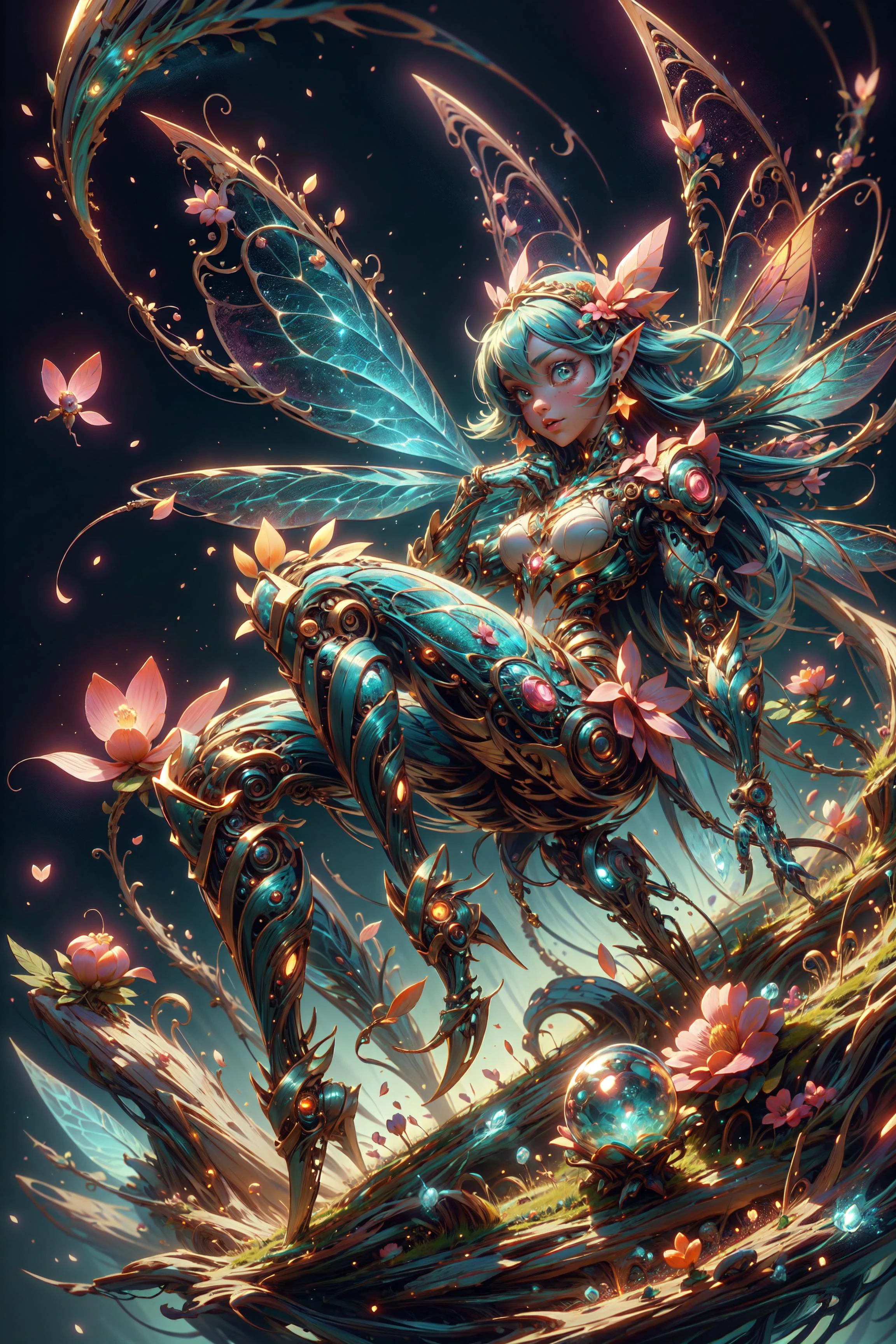 [LoRa]  Pteridophyte/ 早蕨 Concept (With multires noise version)