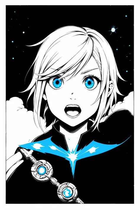 <lora:concept:0.7>,letterbox,portrait,closeup,open mouth,starry sky,tanashi (mk2),solo,blue eyes,1girl,sky