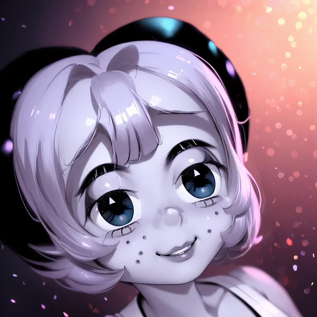 (solo, 1girl, fToot,grey skin,short hair,plump black eyes,leaning forward,teeth, standing,looking at viewer,smile, black thigh highs,short black dress,white sailor collar,sleeveless,cleavage,white ribbon, (insanely detailed, beautiful detailed face,RAW photo, (high detailed skin:1.2), 8k UHD, DSLR, soft lighting, high quality, film grain, Fujifilm XT3, RAW candid cinema, 16mm, color graded portra 400 film, remarkable color, ultra realistic, textured skin, remarkable detailed pupils, realistic dull skin noise, visible skin detail, skin fuzz, dry skin, shot with cinematic camera, feminine expressions,, Whimsical yet Numb., Quirky Character Designs, Dollhouse Aesthetics,. Face merged into a matrix code waterfall, we see the double exposure break down on the face and numbers flowing like a waterfall backdrop shimmering, fullbody, perfect eyes, perfect features, perfect hands, perfect body, 128k, 1080p, cinematic quality, cinematic lighting, voodoo, sinister, diabolical, testp, stunningly beautiful, maxim, hyper realistic details, ( psychedelic lsd trip background 1.4), bright coloured fractals (Larry Carlson 1.3), , cinematic quality, cinematic lighting, voodoo, sinister,128k, hyper realistic, pastel colour palette,(mark ryden 1.3) <lora:bigeyes-xl-v1:0.8> big eyes, anime eyes , detailed background:1.1), spring blossom, chl, vibrant colors, detailed, warm, pleasant, 8k resolution photo by Russell James, dark, pastel colour palette, stained, skull, 4k, detailed, intrinsic detail, cute, horror, Carnivalcore, stunningly pretty, glowing eyes, multiple facial expressions, cinematic quality, cinematic lighting, 128k, 1080p, hyper realistic details, Canon EOS 1200p, neon, black light, DSLR, maxim, highly detailed <lora:pastel_colors_xl_v1:1>, <lora:bigeyes-xl-v1:0.8> big eyes, anime eyes
bedroom, night, (insanely detailed,masterpiece, best quality) <lora:Toot-10DT:0.8> toot