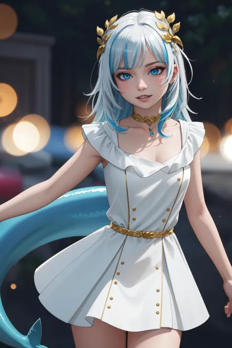 (masterpiece, best quality), intricate details, 8k, artstation, wallpaper, official art, splash art, sharp focus,
1girl,
(photorealistic:1.2) (bokeh) (best quality) (detailed skin:1.3) (intricate details) (8k) (detailed eyes) (sharp focus)
<lora:gawrGuraHololiveAll_v4AllOutfits:0.8> gawr gura, sharp teeth, shark tail, gura_atlantis, gradient dress, laurel crown,