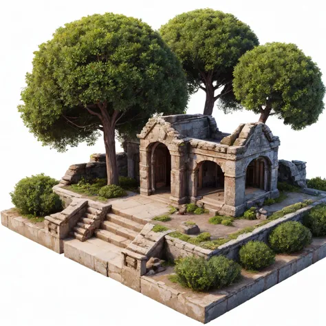 RAW photo, 8k uhd, Analog style, (Masterpiece, Best Quality, Highres:1.3), dramatic, cinematic, BREAK,
(Isometric perspective:1.4) (Pixar style:1.2) (3D model render:1.3) of little (intricate:1.2) (ancient elven beach ruins:1.3), (deck chair, stairs, (palms:1.2), cars, rocks, sand castle:1.1), (overgrown desert, sand, well, shovel:1.05), ((white background:1.1), solid background, global illumination, raytracing, modeling, HDR, octane render, unreal render, miniature:1.2), (hyperdetailed, absurdres:1.1), BREAK,
<lora:more_details:1.0>