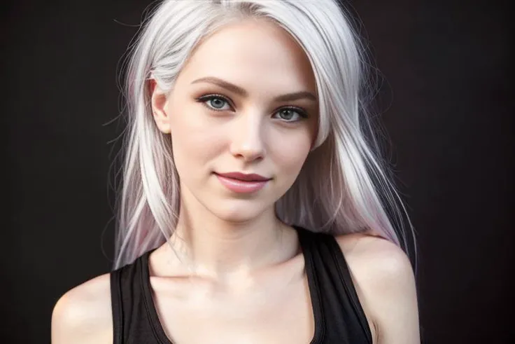 portrait of DEN_rin wearing a plain black top in front of a plain black background, headshot,
(closed mouth gentle smile:1.3),
photorealistic, high detail, detailed, <lora:add_detail:1>