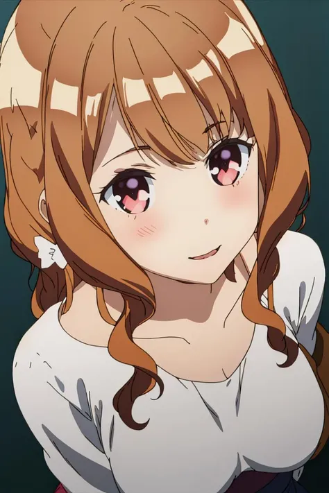 masterpiece,best quality,1girl,solo,nice hand,good hand,
<lora:Miyako_Shirakawa_v2:1>, Miyako_Shirakawa, peach hair,
from above,