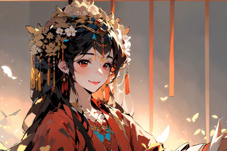(masterpiece:1.2),best quality,PIXIV,Chinese weddingdress,
1girl,
<lora:Chinese weddingdress-000018:0.4>,