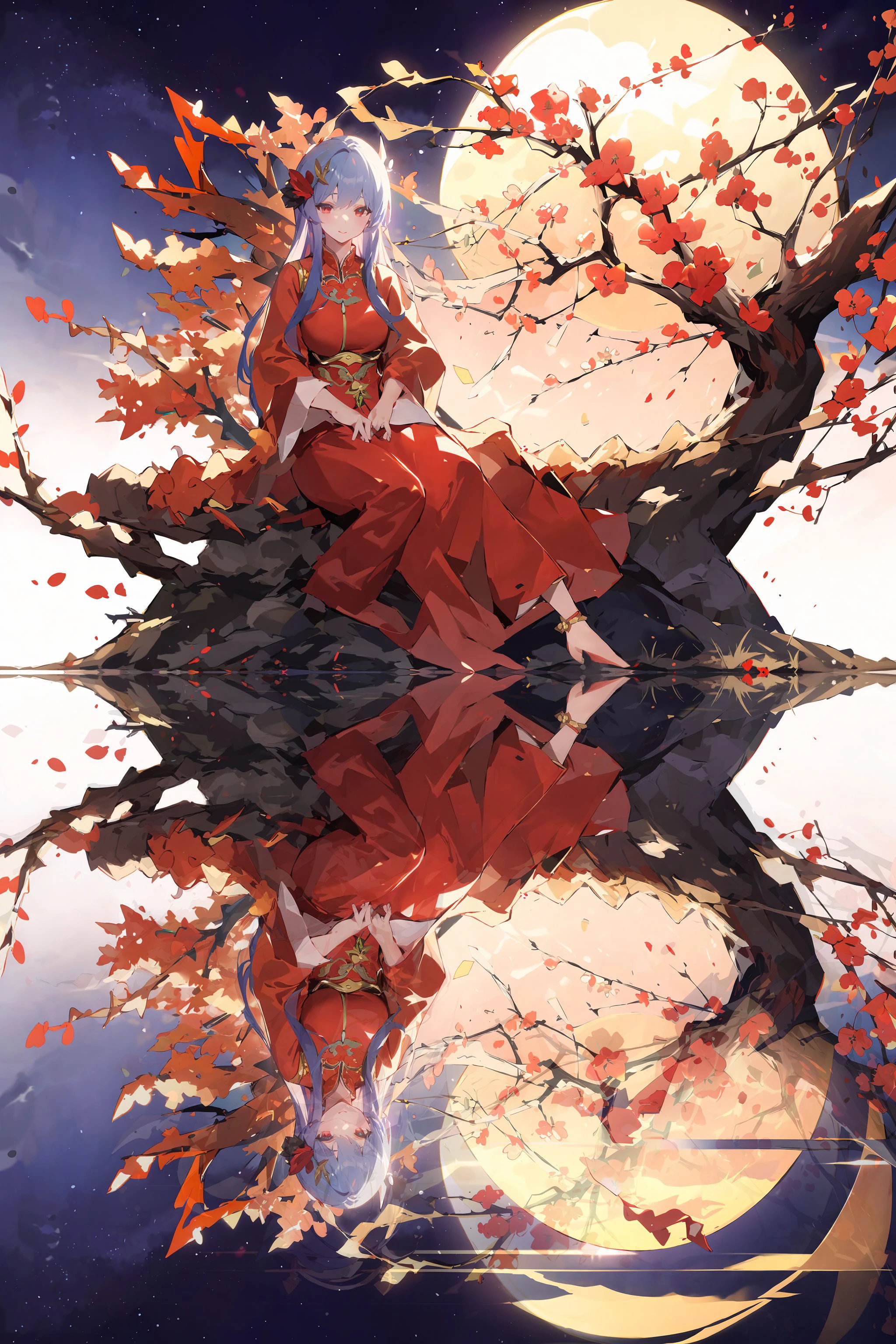 (masterpiece:1.2),best quality,PIXIV,Chinese weddingdress,
1girl,
<lora:Chinese weddingdress-000018:0.4>,