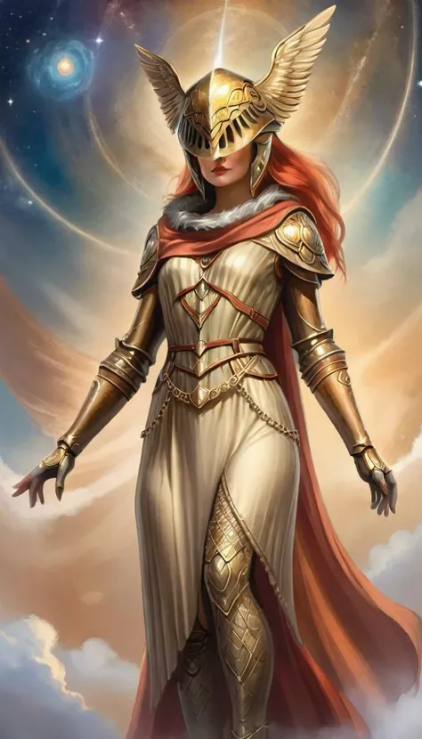 ethereal fantasy concept art of   <lora:MaleniaXL:.8> malenia woman, full body <lora:SDXL_Sacred_beast:.4> helmet . magnificent, celestial, ethereal, painterly, epic, majestic, magical, fantasy art, cover art, dreamy