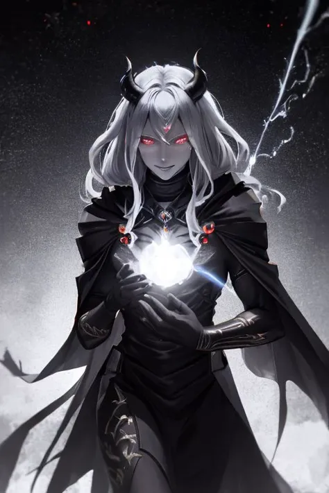 Best quality, masterpiece, ultra high res, (photorealistic:1.37), raw photo, 135mm lens close up shots, close up shots, 1devil, prefect face, prefect face, evil smile face, big muscular, strong, demon, long grey hair in the air, long legs, open chest, dark cloak, fire all over body, fire body, fire dragon, fire inside body, (EnergyVeins:1.4), glowing eyes, Sexy Muscular, walking on fotan, booming environment, dark themes, , huoshen, Endsinger, nvwashi, dynamic lighting all over body, , plasttech, perfecteyes,