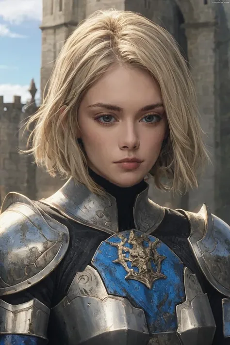 headshot, princess warrior, metal armor, castle, soft colors, masterpiece, high quality, (high detailed skin:1.1)
<lora:jennifer_holland_lora_v01:1> 87j3n