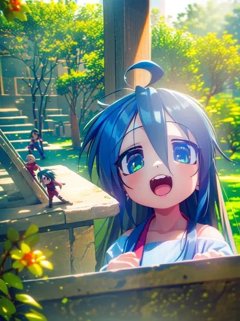 ((((((short, child)))))) (outdoors, nature) :D (((professionally rendered details, professionally created 3D details, professionally created details, professionally rendered cgi details, picture-perfect))) (((<lora:konata izumi trigger:1> konata izumi)))