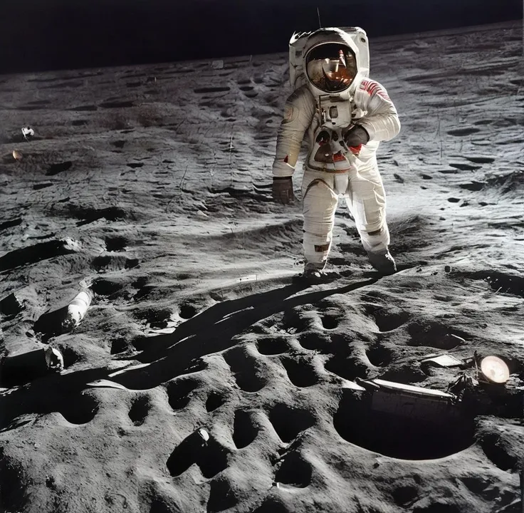 english text "hello", realistic,moon,, world war ii <lora:space:1>