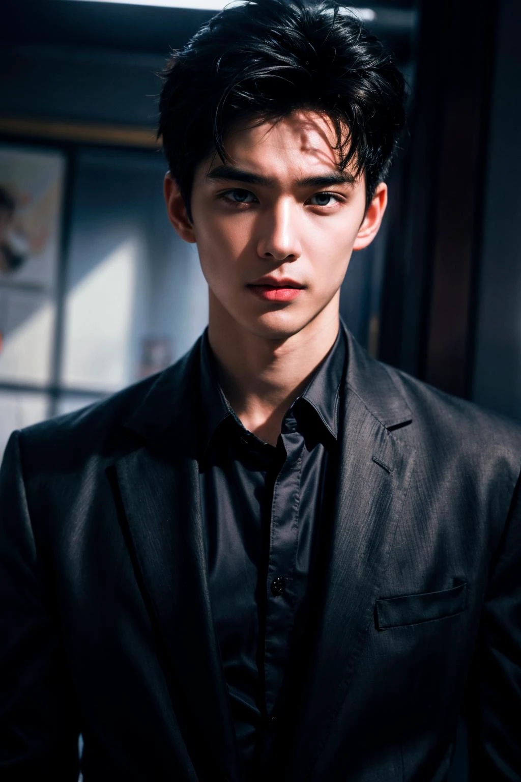 The Atmosphere of Film Cinema, captivating visuals, RAW photo, full sharp, high quality, delicate features, contour light, backlighting, Professional photography,
,exquisite composition, upper body ,black suit, look at the viewer
1boy, sportsman, Visual_Optimization, Color_Harmonization,
<lora:add_detail:1>, <lora:Neobroé¢_v1.0:0.9>