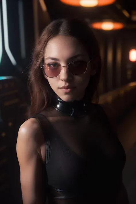 Merger_red_annira,
(woman with a (robot arm:1.2) and (mechanical limbs:1.2) wearing sunglasses, human body, (android:1.2), (robot arm:1.2), machinery, (cyberpunk:1.2), punk:1.2),
bokeh, f1.4, 40mm, photorealistic, raw, 8k, textured skin, skin pores, intricate details <lora:epi_noiseoffset2:1>, epiCRealism <lora:ClothingAdjuster3:-1>