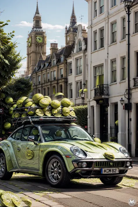 <lora:LimeWorld:1> (LimeWorld:1.2) (sportive car:1.5) in london