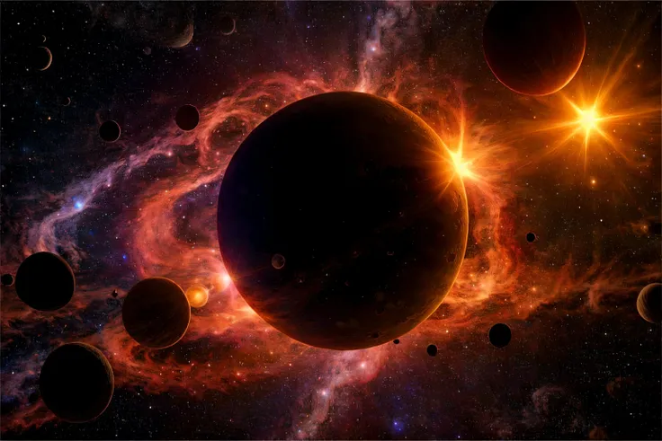 space, moon, constellation, crescent_moon, Singularity, <lora:universe:1>