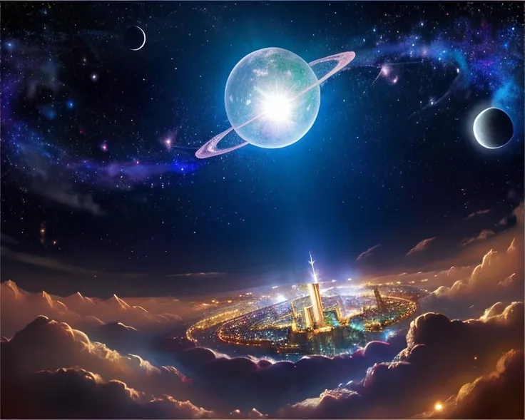 space, moon, galaxy, crescent_moon, city, glowing obelisk, night sky, starry background, starry sky
<lora:universe:1>