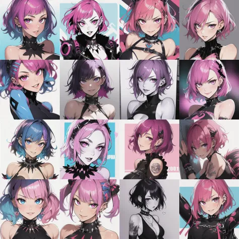 Beautiful Punk Woman PD