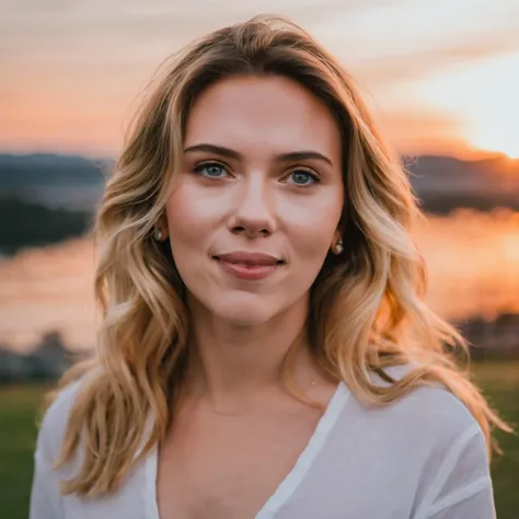 smartphone photography of the face of a beautiful ((ohwx woman)) <lora:scarlet_lora_sdxl_v3-000008:1> at transvasement during Twilight