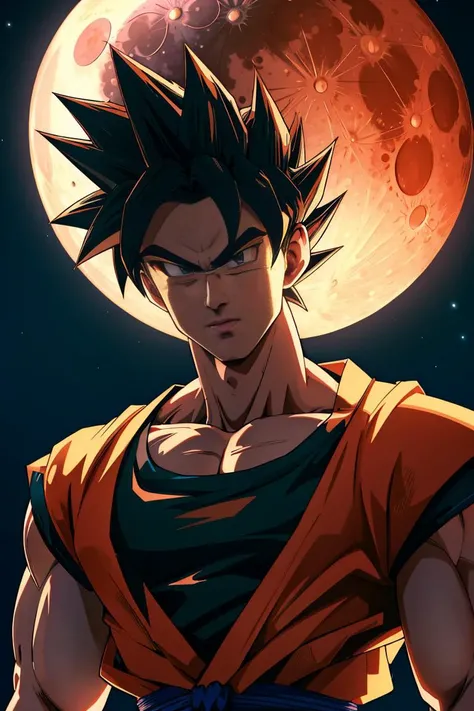<lora:son_goku_offset:0.7> son goku
<lora:Gijanki_v1:0.7> gijanki
masterpiece, best quality, intricate details, highly detailed raw photography, photorealism, photorealistic, Real-Time Ray Tracing lighting, volumetric lighting, volumetric shadows, 8k-perfect-octane
a man, spiked hair, muscular body, super saiyan form, kamehameha stance
((moon)) photorealistic clear ultra-detailed and defined background  of