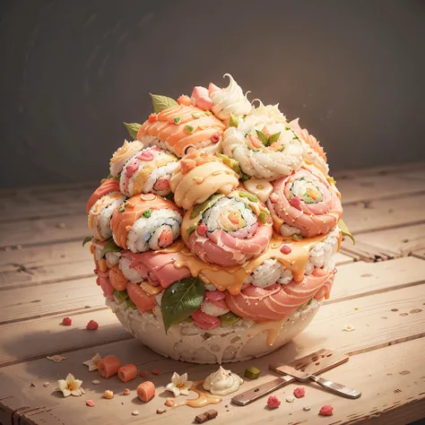<lora:SushiStyle:0.5> SushiStyle flower
AND <lora:GelatoStyle:0.5> GelatoStyle